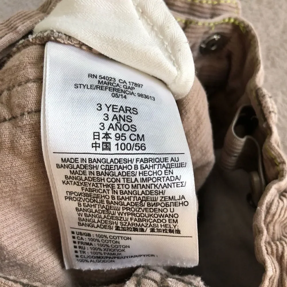 Baby Gap Boys Corduroy Pants